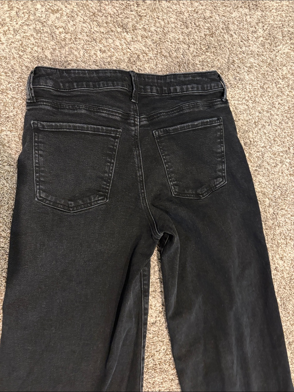 Kut From the Kloth Meg Wide-Leg Women's Jeans with Crystal Detail - Picture 6 of 8